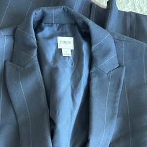 J. Crew women’s Blue  Pinstripe Blazer